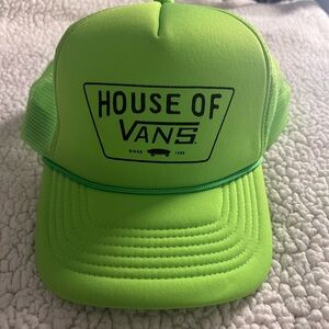 Vans Bright Green Trucker Cap